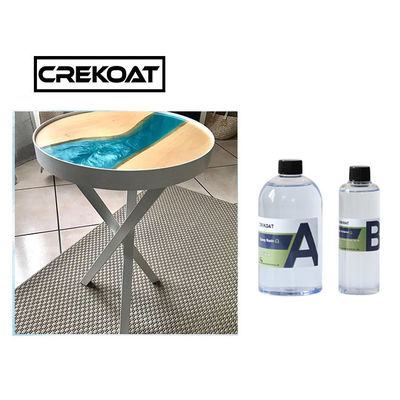 Alta resina de epoxy ultra clara del lustre para resistente ULTRAVIOLETA de la creación de las ilustraciones