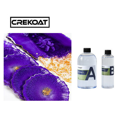 Los artes de lanzamiento profundos Crystal Clear Epoxy Art Resin resisten el rasguño