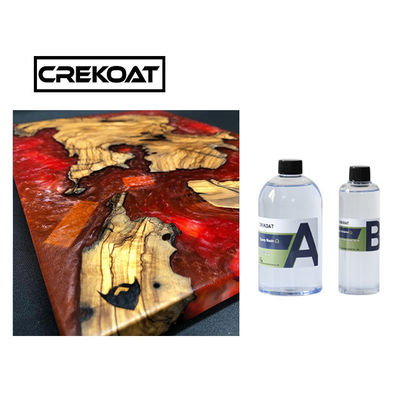 Los artes de lanzamiento profundos Crystal Clear Epoxy Art Resin resisten el rasguño
