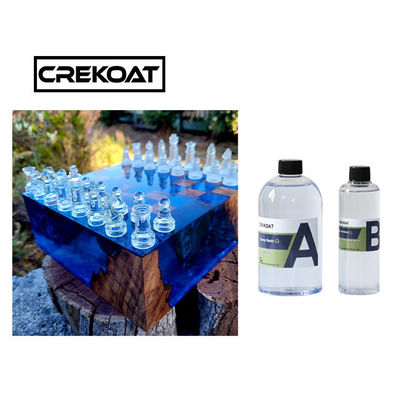 Olor bajo Art Jewelry Epoxy Resin Fast que cura a Crystal Clear Glass Like Finish