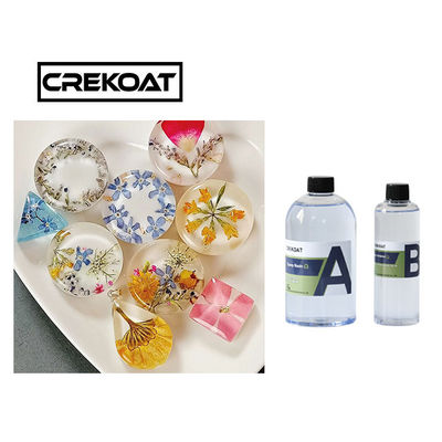 Olor bajo Art Jewelry Epoxy Resin Fast que cura a Crystal Clear Glass Like Finish