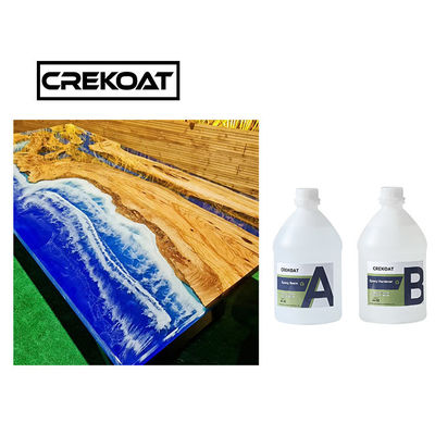 El curado rápido del TDS profundamente vierte la resina de epoxy para la madera de la tabla del río de la encimera de la sobremesa