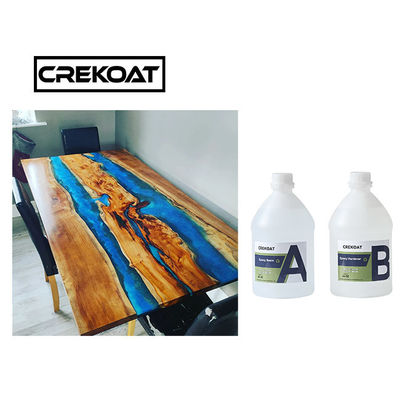 El río de lanzamiento presenta la resina de epoxy Kit Art Clear Epoxy Resin MSDS