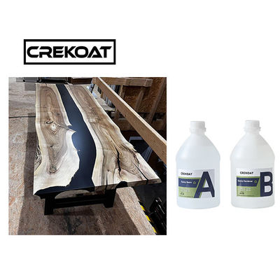 Resina de epoxy clara de la caja fuerte libre de la comida de BPA para la tabla de madera Art Crafts