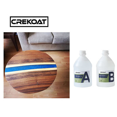 Resina de epoxy clara de la caja fuerte libre de la comida de BPA para la tabla de madera Art Crafts