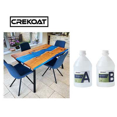 Resina de epoxy clara de la caja fuerte libre de la comida de BPA para la tabla de madera Art Crafts