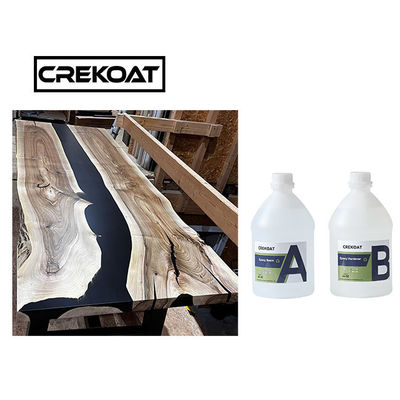 Alto lustre Crystal Clear Epoxy Resin Kit que echa y que cubre