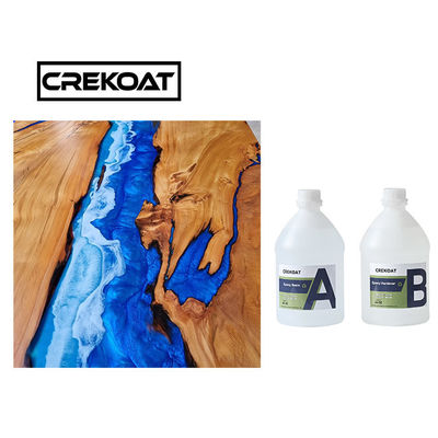 Resina de epoxy clara de la caja fuerte libre de la comida de BPA para la tabla de madera Art Crafts