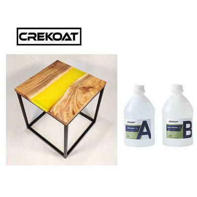 Resina de epoxy clara de la caja fuerte libre de la comida de BPA para la tabla de madera Art Crafts