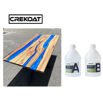 4 pulgadas de epóxido de lanzamiento grueso de la resina para la tabla sola vierten a Crystal Clear