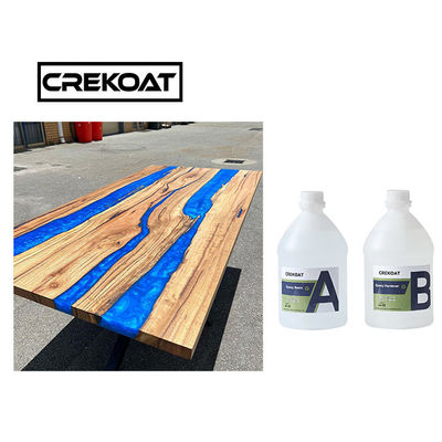 4 pulgadas de epóxido de lanzamiento grueso de la resina para la tabla sola vierten a Crystal Clear