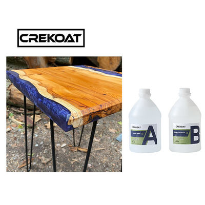 La burbuja resistente ULTRAVIOLETA de la resina de epoxy del bastidor libre profundamente vierte el vidrio líquido