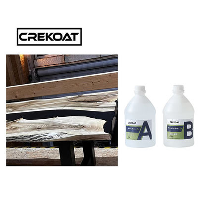 Resina de epoxy de madera Art Resin resistente ULTRAVIOLETA cristalino de los tableros de la mesa