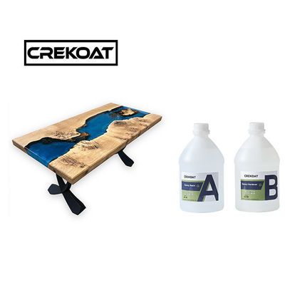 La sustancia química resiste la resina echada profunda dura de Crystal Clear Epoxy Resin Rock para la tabla