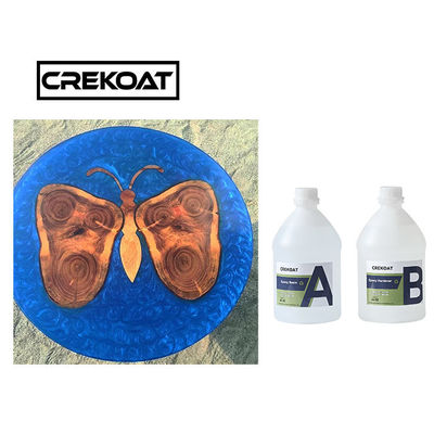 Resina de epoxy de madera Art Resin resistente ULTRAVIOLETA cristalino de los tableros de la mesa