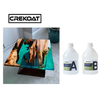 Resina de epoxy de madera Art Resin resistente ULTRAVIOLETA cristalino de los tableros de la mesa