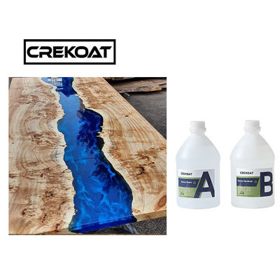 Echando ultra claros profundamente vierten la tabla Art Easy Mixing del río de la resina de epoxy
