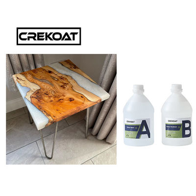 La viscosidad baja profundamente vierte el río del bastidor de la resina de epoxy presenta el rasguño de madera resistente