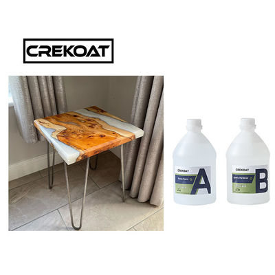 La viscosidad baja profundamente vierte el río del bastidor de la resina de epoxy presenta el rasguño de madera resistente