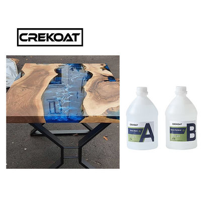 La resina de epoxy sólida del 100% profundamente vierte el bastidor para el arte de madera de la tabla