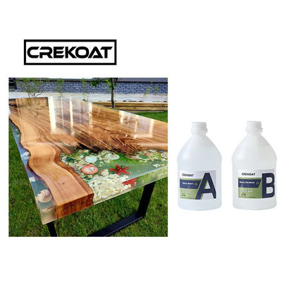 La viscosidad baja profundamente echó la resina de epoxy para el arte de la joyería DIY de la tabla