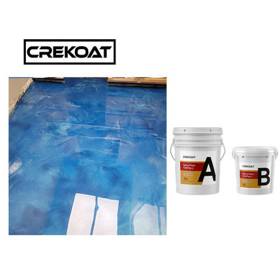 Protección ULTRAVIOLETA Coating Naturally De Foaming de la resina de epoxy de la pintura concreta metálica del piso