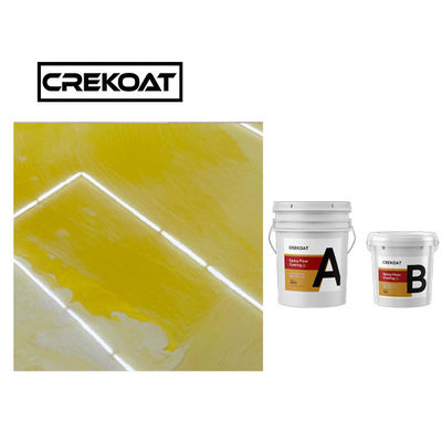 Protección ULTRAVIOLETA Coating Naturally De Foaming de la resina de epoxy de la pintura concreta metálica del piso