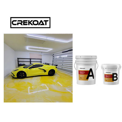 Protección ULTRAVIOLETA Coating Naturally De Foaming de la resina de epoxy de la pintura concreta metálica del piso