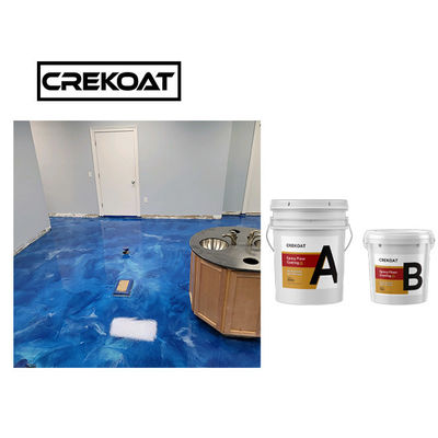 Protección ULTRAVIOLETA Coating Naturally De Foaming de la resina de epoxy de la pintura concreta metálica del piso