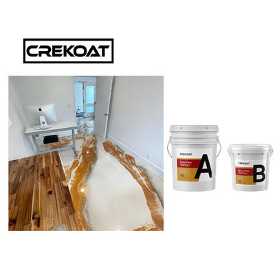 Vidrio como viscoso no tóxico de epoxy metálico de la pintura del piso del sótano