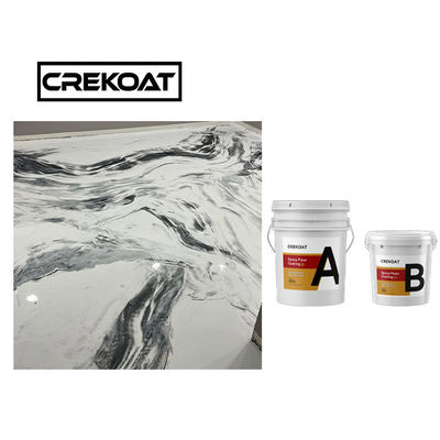 Los VOC bajos pulverizan el sistema de epoxy metálico del suelo de la pintura de la resina de epoxy