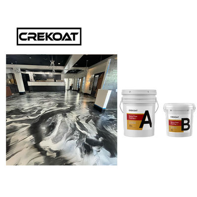 Capa de epoxy del claro impermeable aditivo metálico de la resina de epoxy