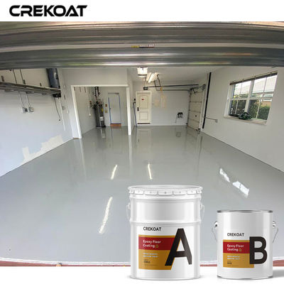 Las capas decorativas sólidas del piso del garaje del 100% arriba glosan la resina de epoxy transparente