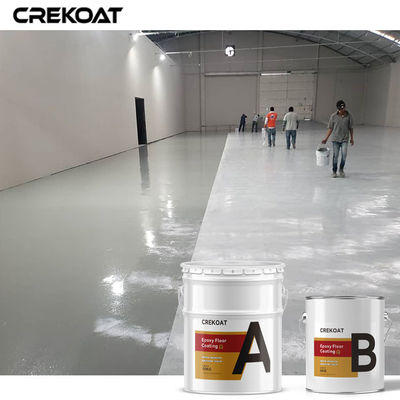 Capa intermedia de capa del barniz de epoxy del piso concreto decorativo de la escama