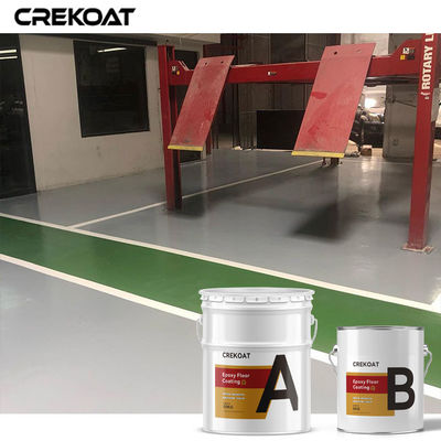 Resistencia industrial Superficie deportiva Industrial revestimiento de suelo epoxi Proporciona agarre sin resbalones