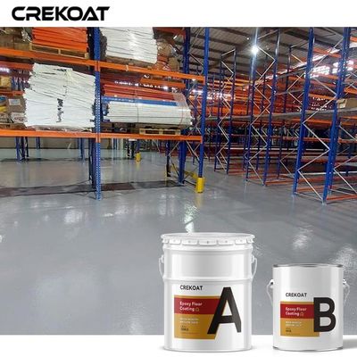 Revestimiento de suelo industrial epoxi de vía rápida de alto brillo para espacios comerciales