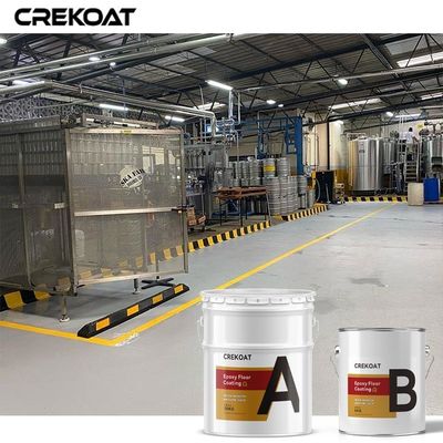 Pintura de epoxy del lustre blanco resistente para la comida y la bebida industriales