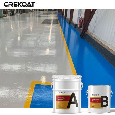 El piso concreto coloreado inconsútil pinta la resina de epoxy que suela las sustancias químicas antis del resbalón