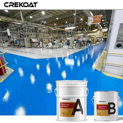 Abrigo de capa de la cartilla del barniz del piso industrial a prueba de ácido de Polycuramine