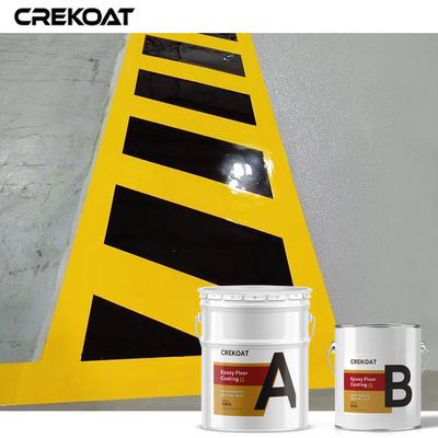 Capa de epoxy industrial del piso de la circulación densa para los estacionamientos de los almacenes