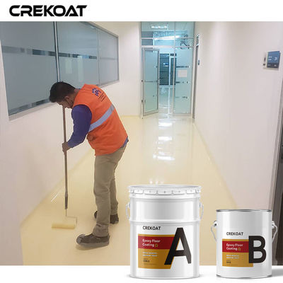 La corrosión anti no desliza el piso de epoxy que cubre el volátil bajo obediente del VOC orgánico