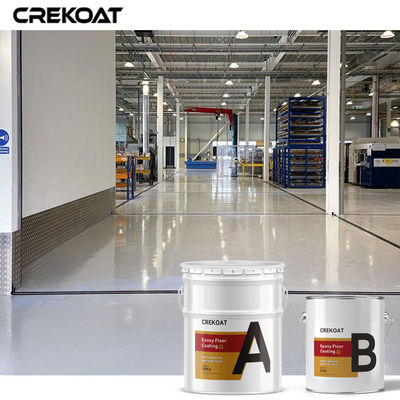 Los espacios industriales no deslizan resistencia de capa del piso de epoxy para llevar las sustancias químicas