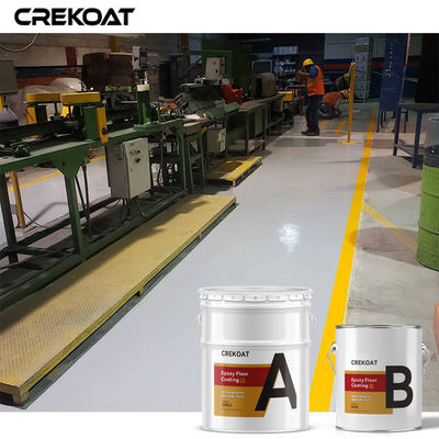 Resistencia de capa del piso de epoxy a base de agua inconsútil a las manchas de aceites de las sustancias químicas