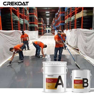 Capa de epoxy a base de agua de la resistencia química para los laboratorios