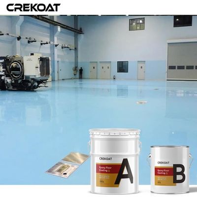 Piso de epoxy industrial componente dos que cubre difícilmente final durable