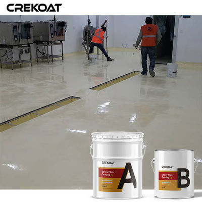 La resistencia de impacto no desliza la capa de epoxy del piso crea alto final del lustre
