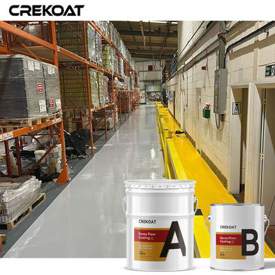 Capa de epoxy industrial del piso de la calidad comercial para la instalación industrial