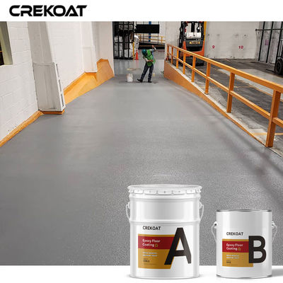 Capa de epoxy del piso no del resbalón industrial para los garajes de los almacenes