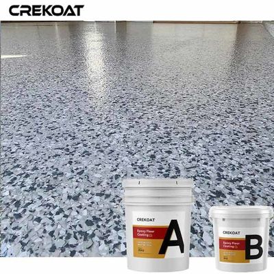 Las capas resinosas del piso de la difusión de la escama pegan el abrigo de Basecoat con epóxido de la cartilla de la resina