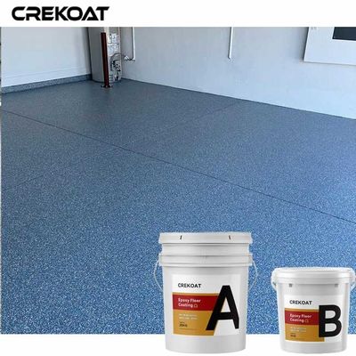 Capa decorativa del piso de la resina de epoxy de las terrazas de los garajes con las escamas del multicolor